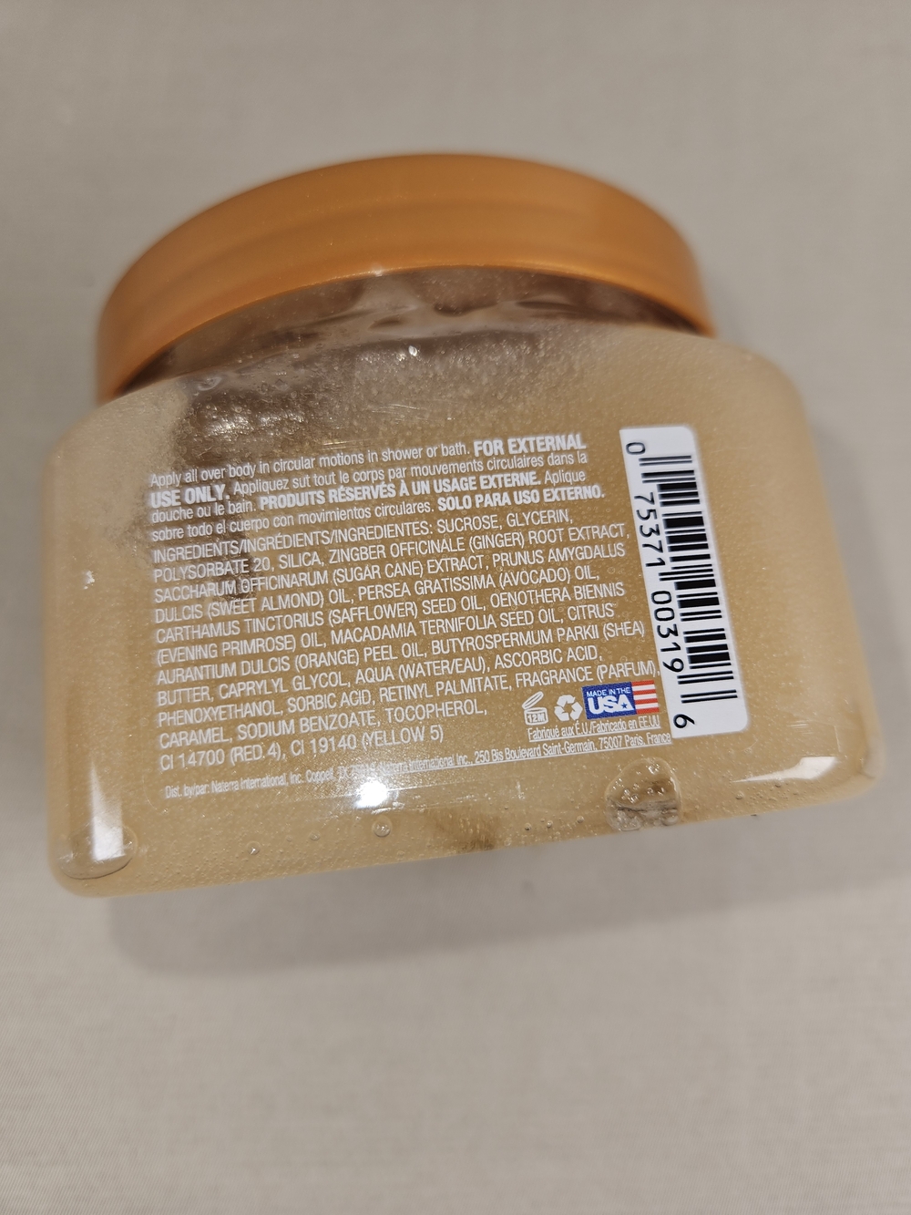 Tree Hut Cinnamon Dolce Shea Sugar Scrub - Gold Lid - Picture 3 of 4
